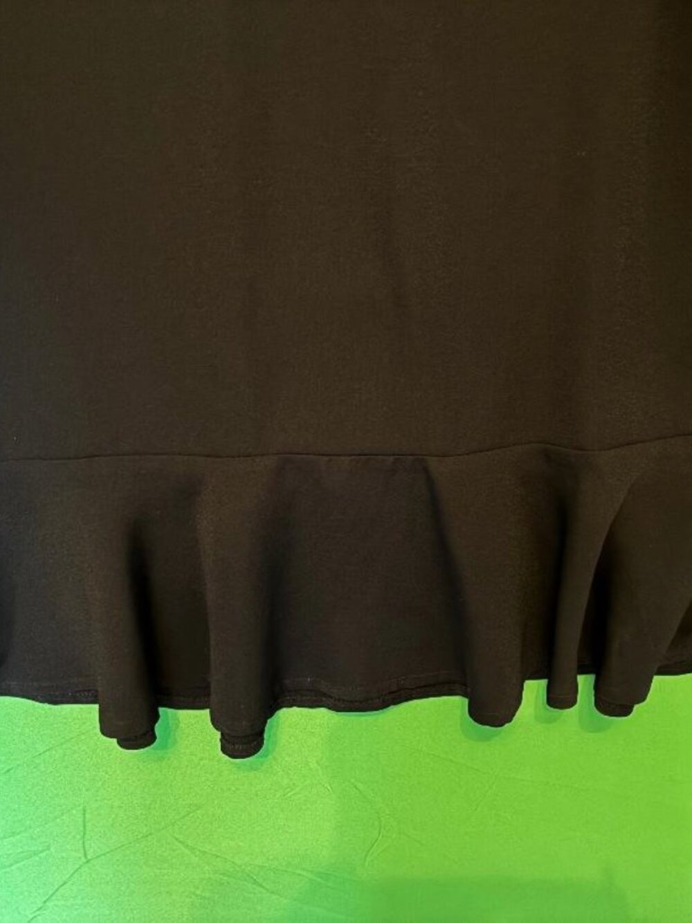 adidas Originals Black Long Sleeve Dress with White Stripes - Picture 3 of 7